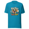 Flat Face Love Club Graphic Tee mockup 2