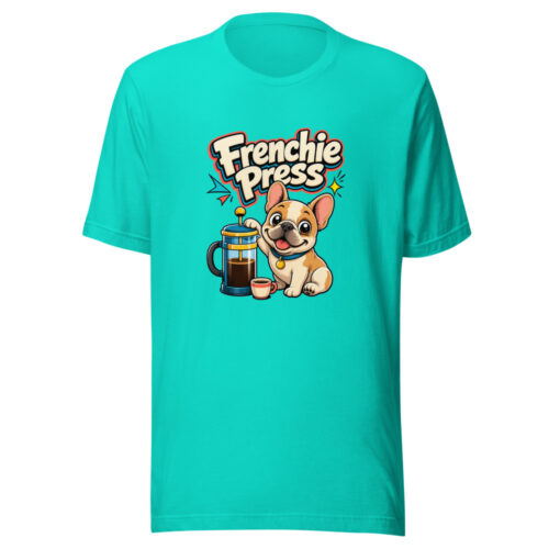 Frenchie Press Graphic Tee mockup 1 Frenchie Press Graphic Tee front view