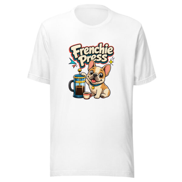 Frenchie Press Graphic Tee mockup 8