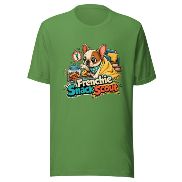 Frenchie Snack Scout Graphic Tee mockup 16 Frenchie Snack Scout Graphic Tee mockup 16