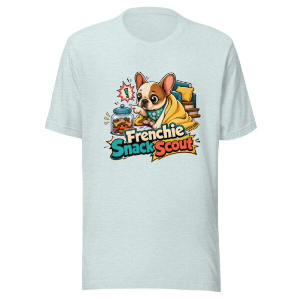 Frenchie Snack Scout Graphic Tee mockup 22 Frenchie Snack Scout Graphic Tee mockup 22