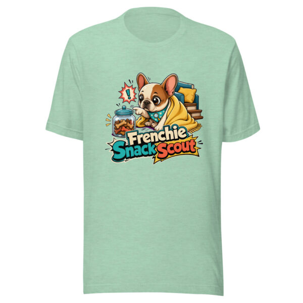 Frenchie Snack Scout Graphic Tee mockup 24 Frenchie Snack Scout Graphic Tee mockup 24