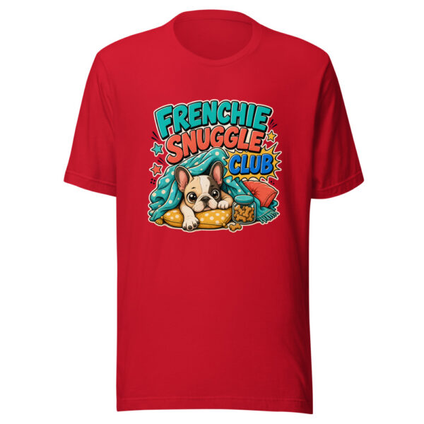 Frenchie Snuggle Club Heartbeat-20260629T082649Z Graphic Tee mockup 19