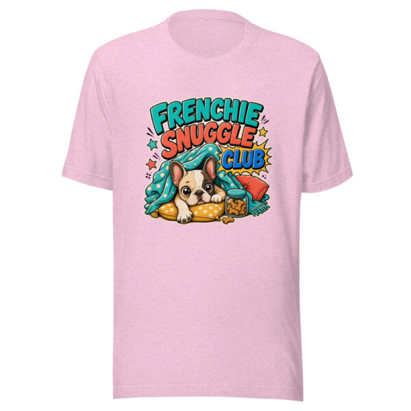 Frenchie Snuggle Club Heartbeat-20260629T082649Z Graphic Tee mockup 23