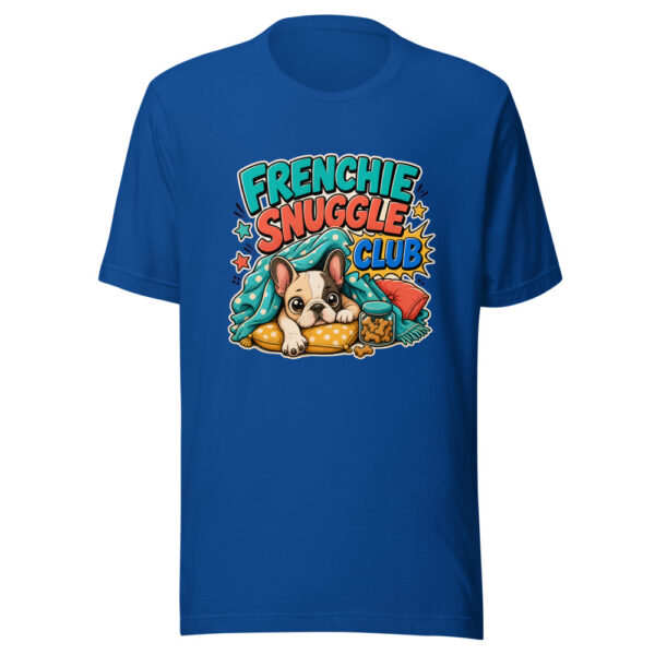 Frenchie Snuggle Club Heartbeat-20260629T082649Z Graphic Tee mockup 5