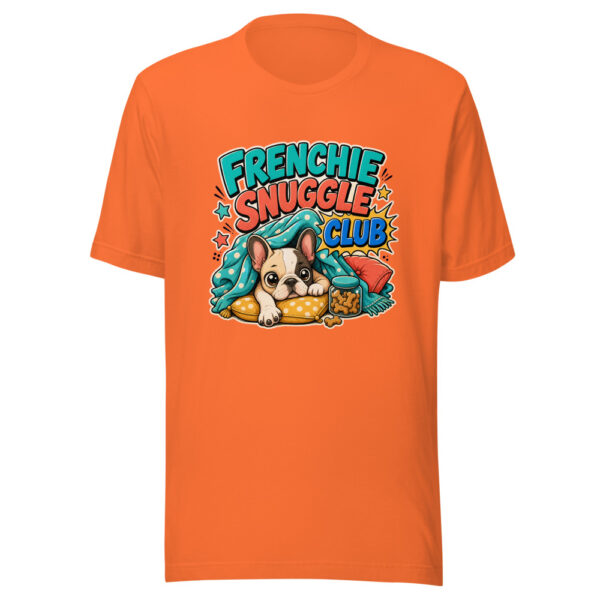 Frenchie Snuggle Club Heartbeat-20260629T082649Z Graphic Tee mockup 6