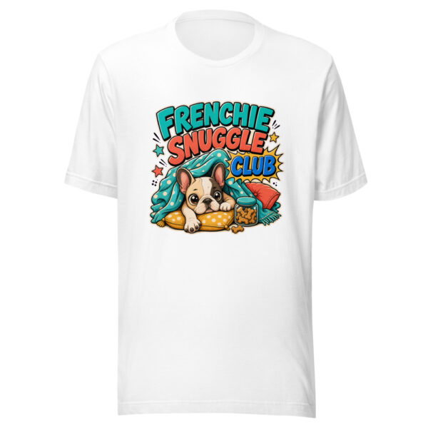 Frenchie Snuggle Club Heartbeat-20260629T082649Z Graphic Tee mockup 8