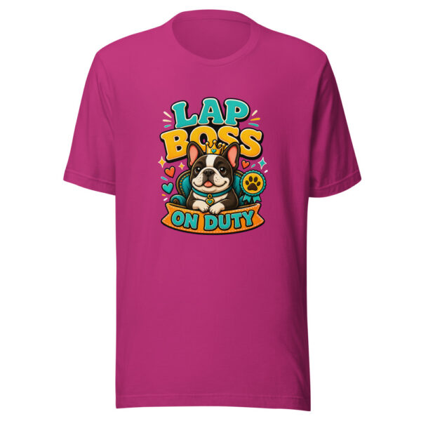 LAP BOSS ON DUTY Heartbeat-20260622-codex-fallback Graphic Tee front view