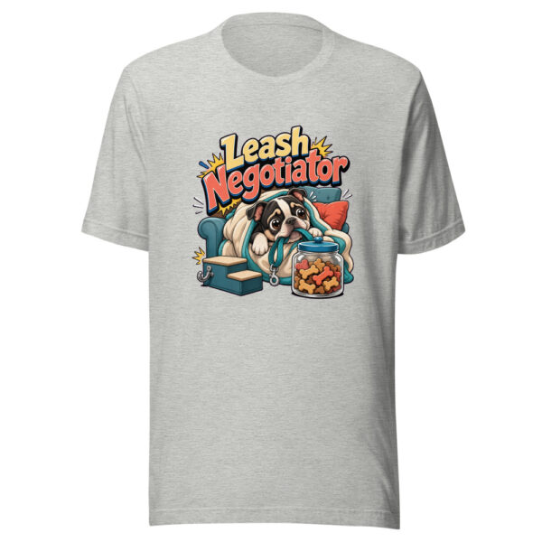 Leash Negotiator Graphic Tee mockup 11