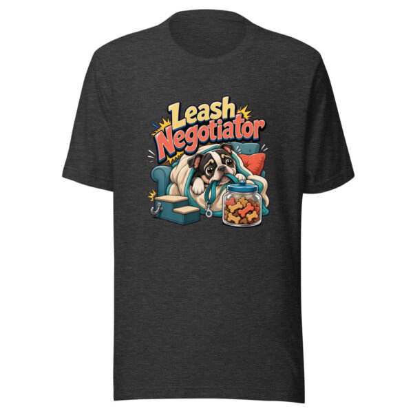 Leash Negotiator Graphic Tee mockup 12