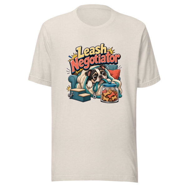 Leash Negotiator Graphic Tee mockup 14