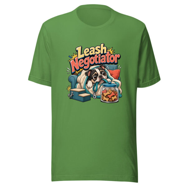 Leash Negotiator Graphic Tee mockup 16