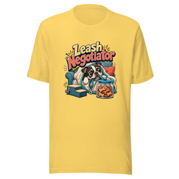 Leash Negotiator Graphic Tee mockup 20