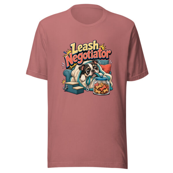 Leash Negotiator Graphic Tee mockup 21