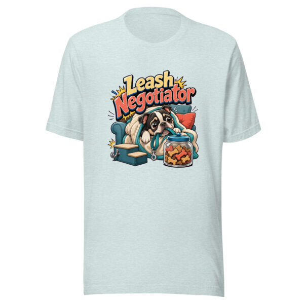 Leash Negotiator Graphic Tee mockup 22