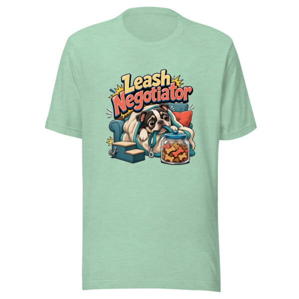 Leash Negotiator Graphic Tee mockup 24