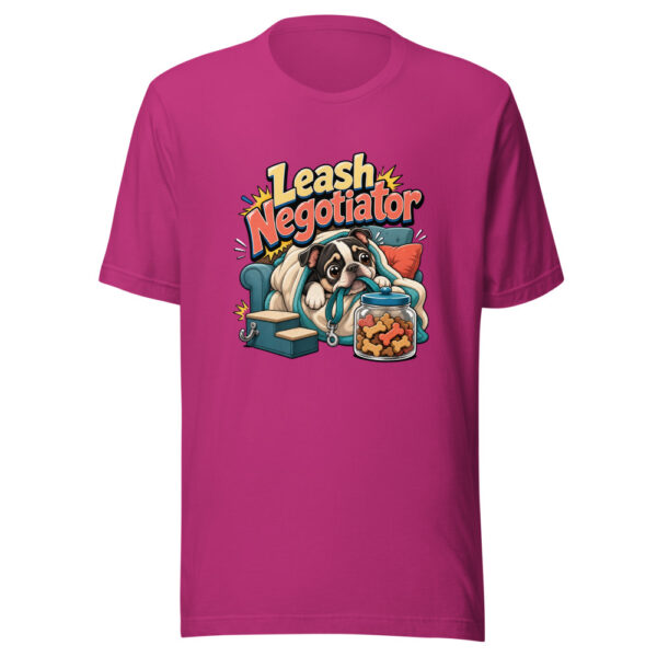 Leash Negotiator Graphic Tee mockup 4