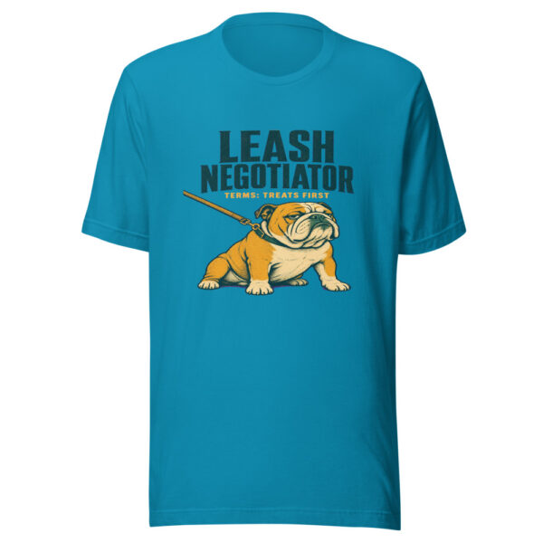 Leash Negotiator Terms Treats First Leash-negotiator Graphic Tee mockup 2 Leash Negotiator Terms Treats First Leash-negotiator Graphic Tee mockup 2