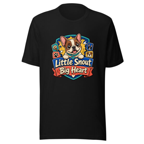 Little Snout Big Heart Graphic Tee mockup 7 Little Snout Big Heart Graphic Tee mockup 7