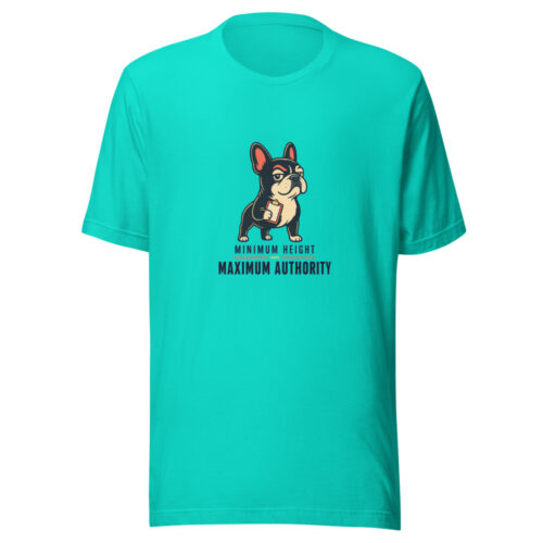 Minimum Height Maximum Authority Minimum-height-maximum-authority Graphic Tee front view