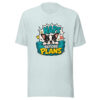 Naps Before Plans Comic Boston Terrier Graphic Tee front view