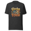 Pardon My Frenchie Graphic Tee mockup 12