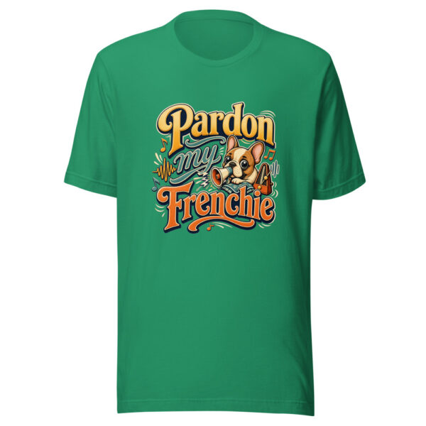 Pardon My Frenchie Graphic Tee mockup 15