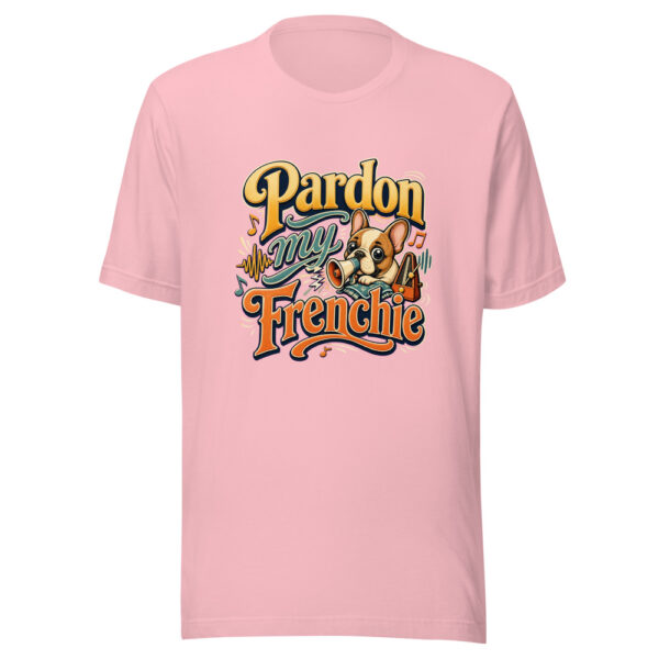 Pardon My Frenchie Graphic Tee mockup 18