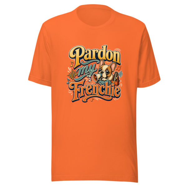 Pardon My Frenchie Graphic Tee mockup 6