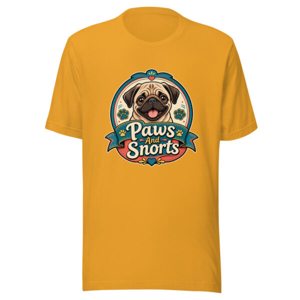 Paws And Snorts Graphic Tee front view