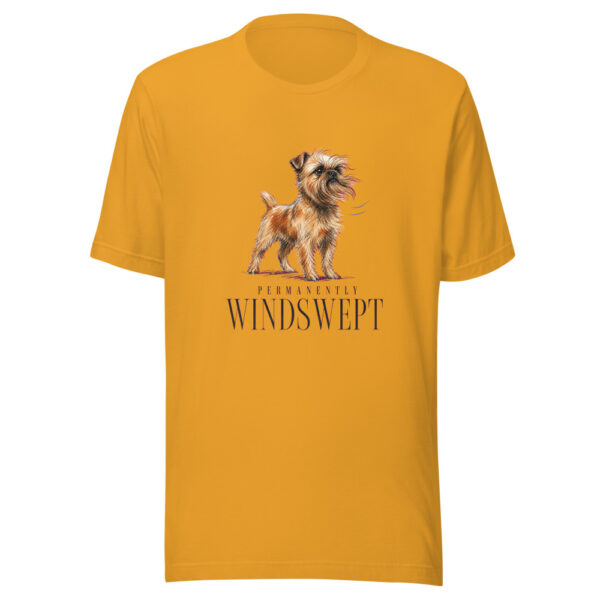 Permanently Windswept Griffon-windswept Graphic Tee mockup 1 Permanently Windswept Griffon-windswept Graphic Tee front view