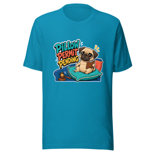 Pillow Permit Pending Heartbeat-20260630T064341Z Graphic Tee mockup 2