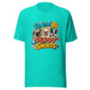Powered By Puppy Snorts Graphic Tee front view