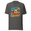 Powered By Puppy Snorts Graphic Tee mockup 10
