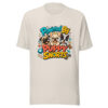 Powered By Puppy Snorts Graphic Tee mockup 14