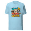 Powered By Puppy Snorts Graphic Tee mockup 17
