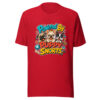 Powered By Puppy Snorts Graphic Tee mockup 19