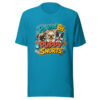Powered By Puppy Snorts Graphic Tee mockup 2