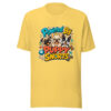 Powered By Puppy Snorts Graphic Tee mockup 21