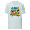 Powered By Puppy Snorts Graphic Tee mockup 22