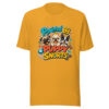 Powered By Puppy Snorts Graphic Tee mockup 3