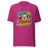 Powered By Puppy Snorts Graphic Tee mockup 4