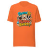 Powered By Puppy Snorts Graphic Tee mockup 5