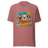 Powered By Puppy Snorts Graphic Tee mockup 6