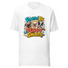 Powered By Puppy Snorts Graphic Tee mockup 8