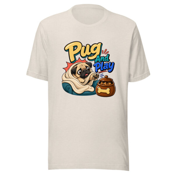 Pug And Play Graphic Tee mockup 14 Pug And Play Graphic Tee mockup 14
