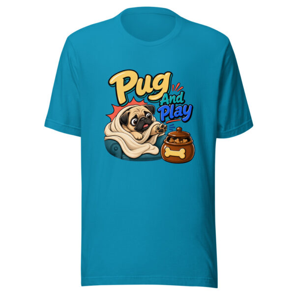 Pug And Play Graphic Tee mockup 2 Pug And Play Graphic Tee mockup 2
