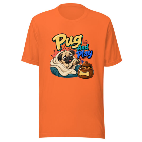 Pug And Play Graphic Tee mockup 6 Pug And Play Graphic Tee mockup 6