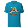 Pug Blanket Bandit Graphic Tee front view