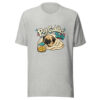 Pug Cuddles Daily Graphic Tee mockup 11